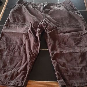 Ruff Hewn Brown Cargo Capris